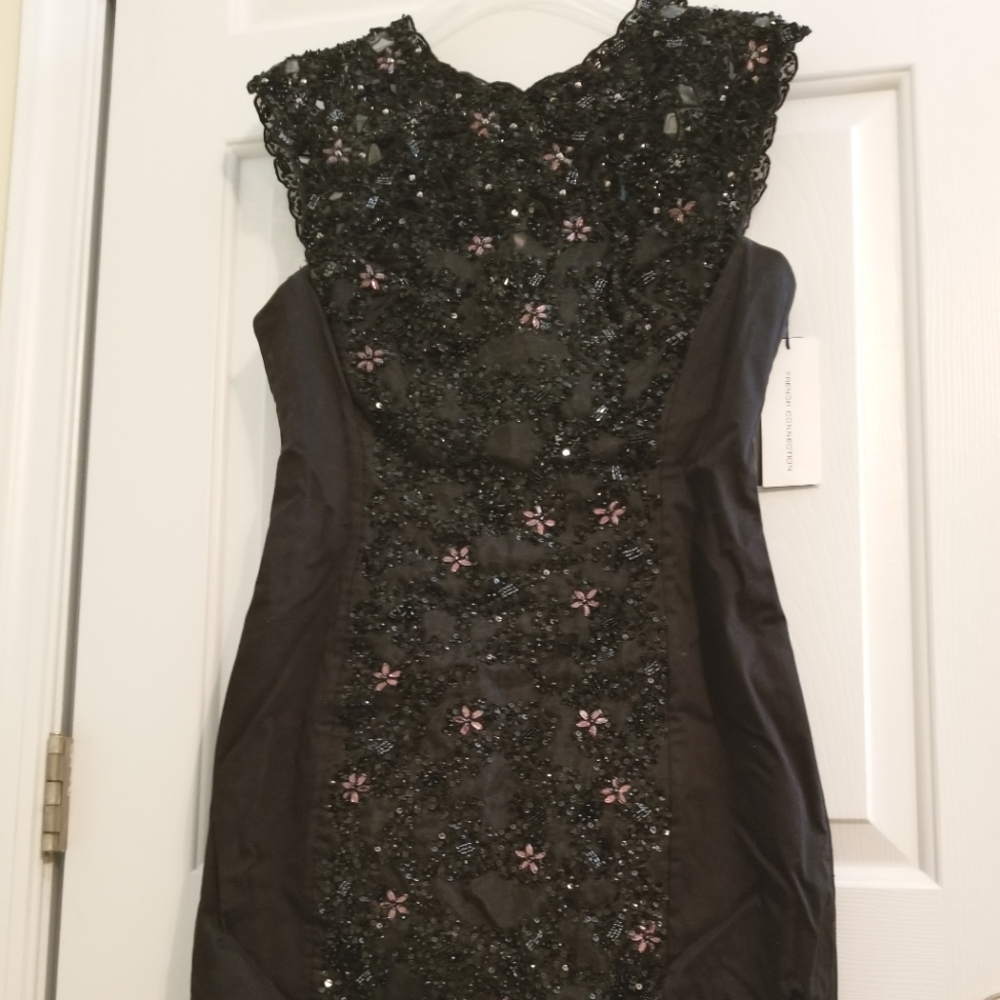 French Connection Black Dress